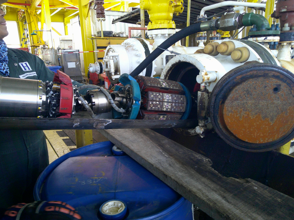 Intelligent pigging at Baronia